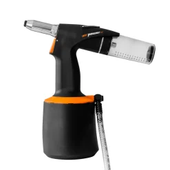 airPower 2 - Pneumatische Hydraulische Blindnietsetzgerät Blindnietgerät Setzgerät Pistole Niete Setzwerkzeug Druckluft Nietpistole Arbeitsbereich ø 4,0 - 6,4 mm- Nietzange - Nietenzange - Blindnietzange