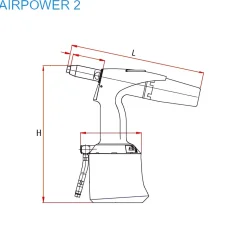 airPower 2 - Pneumatische Hydraulische Blindnietsetzgerät Blindnietgerät Setzgerät Pistole Niete Setzwerkzeug Druckluft Nietpistole Arbeitsbereich ø 4,0 - 6,4 mm- Nietzange - Nietenzange - Blindnietzange