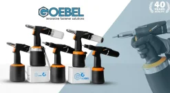 airPower 3 - Pneumatische Hydraulische Blindnietsetzgerät Blindnietgerät Setzgerät Pistole Niete Setzwerkzeug Druckluft Nietpistole Arbeitsbereich ø 4,8 - 6,4 mm- Nietzange - Nietenzange - Blindnietzange