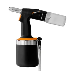 airPower 3 - Pneumatische Hydraulische Blindnietsetzgerät Blindnietgerät Setzgerät Pistole Niete Setzwerkzeug Druckluft Nietpistole Arbeitsbereich ø 4,8 - 6,4 mm- Nietzange - Nietenzange - Blindnietzange