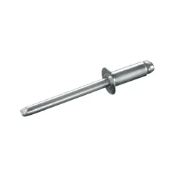 Blindnieten Stahl/Stahl (Ø x L) 4,0 x 12,0 mm mit Senkkopf ISO15980 - Senkkopf Niete - Popniete - STANDARD