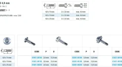 Bohrschrauben Linsenkopf (Ø x L) 4,8 x 19,0 mm Edelstahl C1 GOEBEL silber GL DIN7504M Werksnorm Linsenkopf Phillips-Kreuzschlitz PH - Selbstbohrende Schraube - Selbstschneidende Bohrschraube - Selbstbohrschrauben