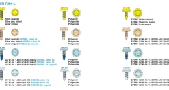 Bohrschrauben mit Dichtscheibe angepresster Bund EPDM Scheibe (Ø x L) 4,8 x 19,0 mm Edelstahl A2 GOEBEL silber GL DIN7504L Werksnorm Sechskant Außensechskant Längsschlitz Sechskantschraube Selbstbohrende Schraube Selbstschneidende