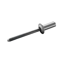 Dicht-Becherblindnieten Aluminium/Stahl (Ø x L) 4,8 x 18,0 mm mit Flachkopf ISO15973 - Dicht-Becherblindniete - Becher-Blindniete - Dichtblindniete - Bechernieten - Dichtnieten - CUP