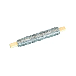 Draht Wickeldraht Edelstahl V2A - A2 - AISI 304 Durchmesser 0,65mm auf Holzspule (10 kg) 4 Spulen a 2,5 Kg = Gesamt 10kg / 156 Meter