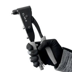 Einhand Blindnietzange EL-48-R - Arbeitsbereich ø 3,0/3,2 - 4,0 mm - Profi Nietzange Industrie Robuste Popnietenzange 1-Hand-Bedienung - Nietzange - Nietenzange