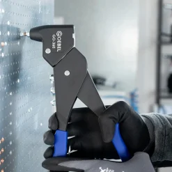 GO-360 - Hand Blindnietsetzgerät Blindniet Handzange - Arbeitsbereich ø 2,4 - 3,2 mm - Nietzange - Nietenzange - Blindnietzange