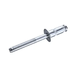 Hochfeste Blindnieten Edelstahl A2/Edelstahl A2 (Ø x L) 4,0 x 10,0 mm mit Senkkopf - Niete mit gerilltem Nietdorn - Hochfeste Nieten - GO-INOX II