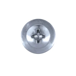 Linsenblechschrauben mit Dichtscheibe EPDM Scheibe (Ø x L) 4,2 x 13 mm Edelstahl A2 Linsenkopf Phillips-Kreuzschlitz PH DIN7981 ISO7049 Werksnorm – Linsenkopfschrauben - Blechschrauben