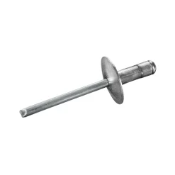 Mehrbereichsblindnieten Aluminium/Stahl (Ø x L) 3,2 x 11,1 mm Großkopf Niete - Mehrbereichsnieten - MULTI