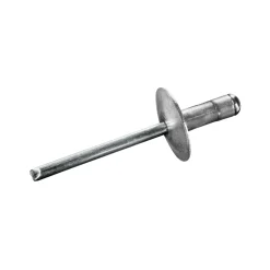 Mehrbereichsblindnieten Aluminium/Edelstahl A2 (Ø x L) 4,8 x 10,3 mm Großkopf Niete - Mehrbereichsnieten - MULTI