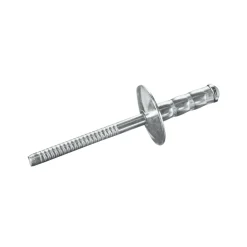 Mehrbereichsblindnieten Stahl/Stahl (Ø x L) 4,8 x 17,5 mm Großkopf Niete - Mehrbereichsnieten - MULTI