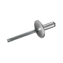Popnieten Aluminium/Stahl (Ø x L) 4,8 x 8,0 mm mit Großkopf - Großkopf Niete - Blindniete - STANDARD