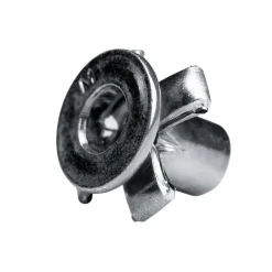 Spreiz-Blindnietmutter Nietmutter M6 Stahl verzinkt (Ø x L) 9,8 mm x 25,8 mm Flachkopf Rundschaft geschlitzt vorgestaucht Schaftende offen Einziehmutter Einnietmuttern - GO-SPLIT